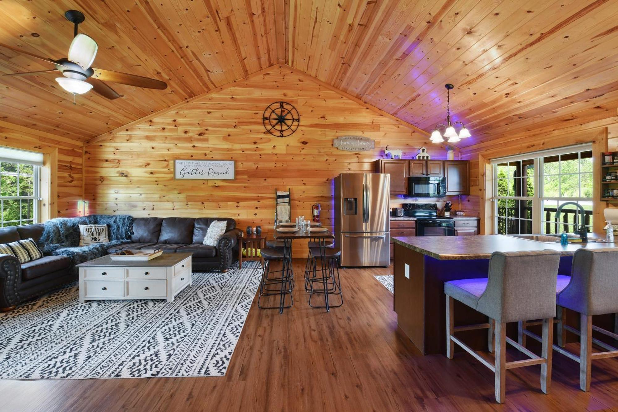 Enchanted Forest Cabin And Teepee! Lights & Laser Show! Private Hot Tub! Unique Stay! Sevierville Buitenkant foto
